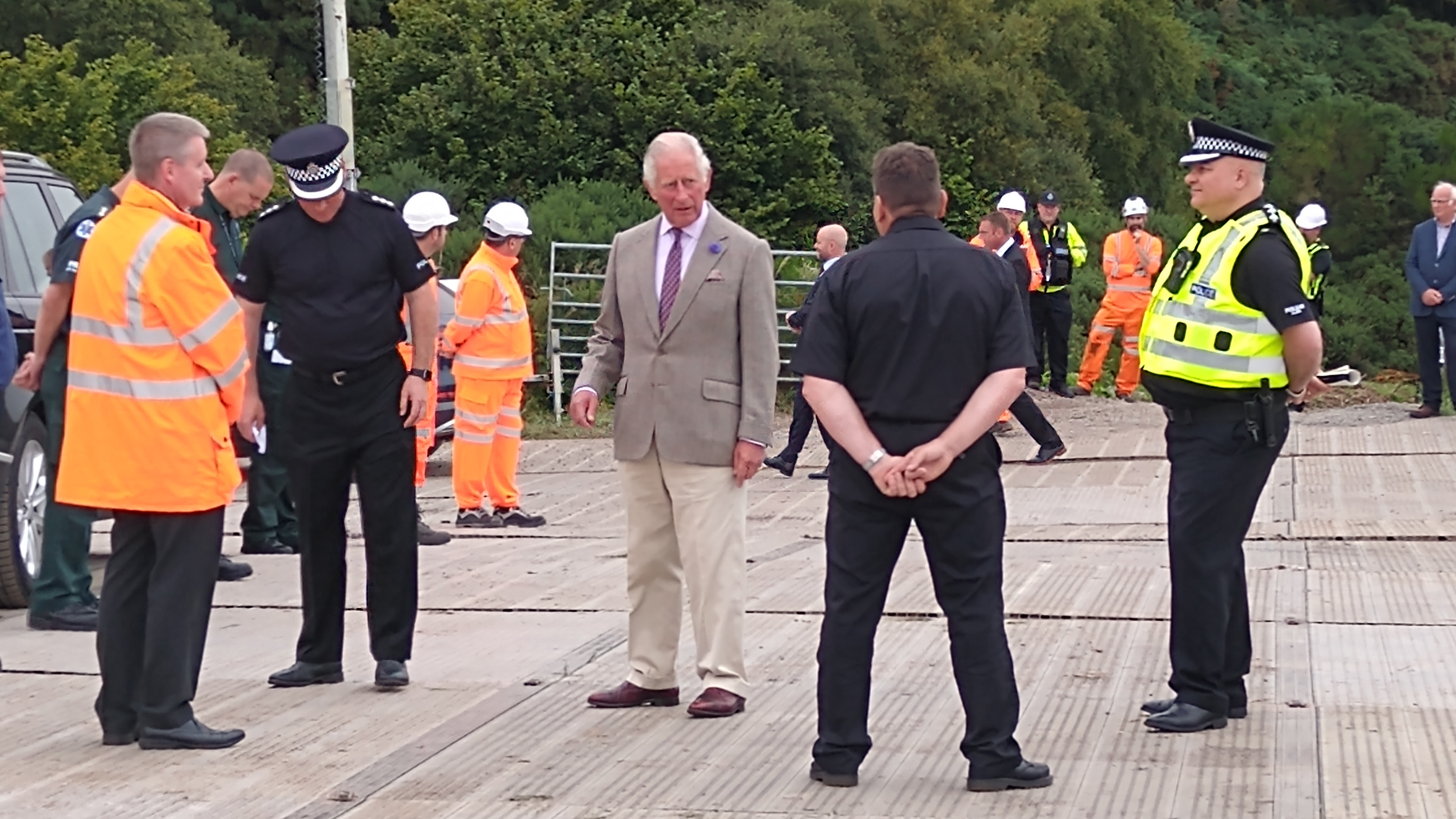 Prince Charles Carmont Rail Crash 
