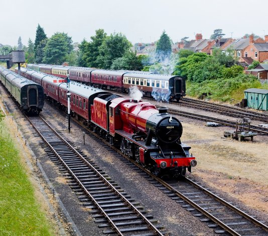 Steam Train on the Great Central Railway