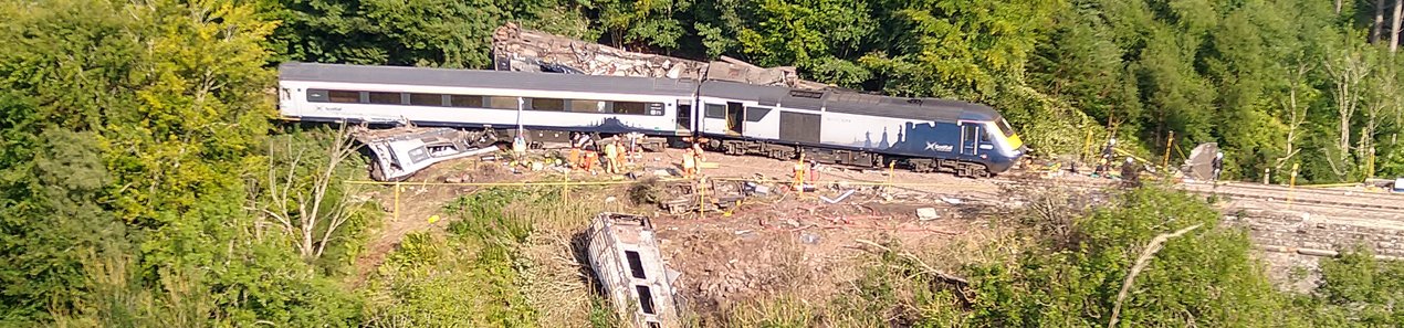 Carmont Rail Crash c WC Johnston