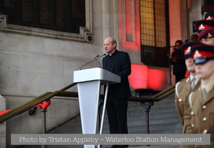 photo by Tristan Appleby  Waterloo Station Management